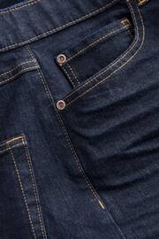 Dark Blue Straight Essential Stretch Jeans - Image 8 of 8