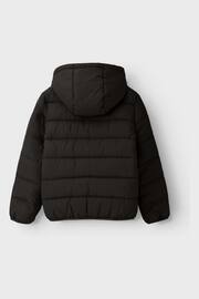 Name It Black Zip Up Padded Jacket - Image 2 of 4