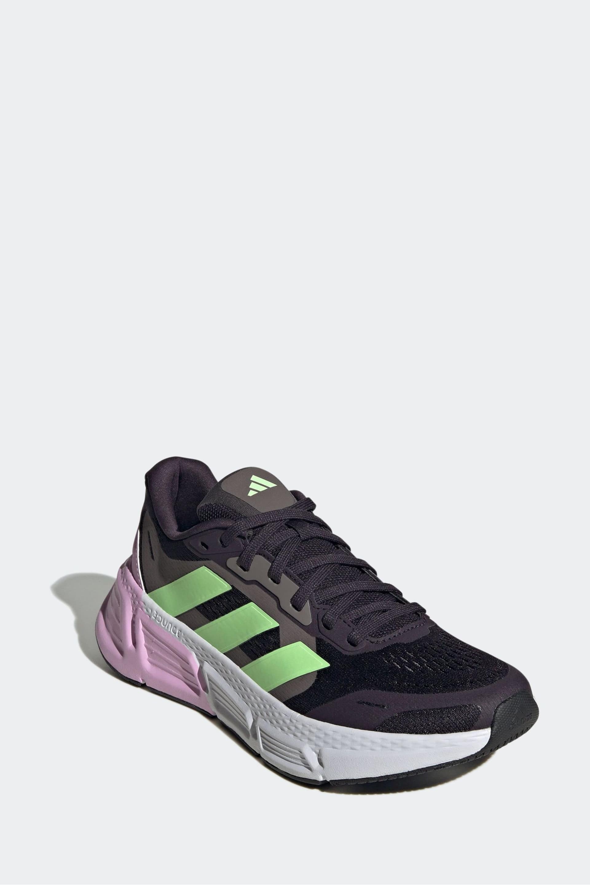adidas Purple Questar Trainers - Image 4 of 8