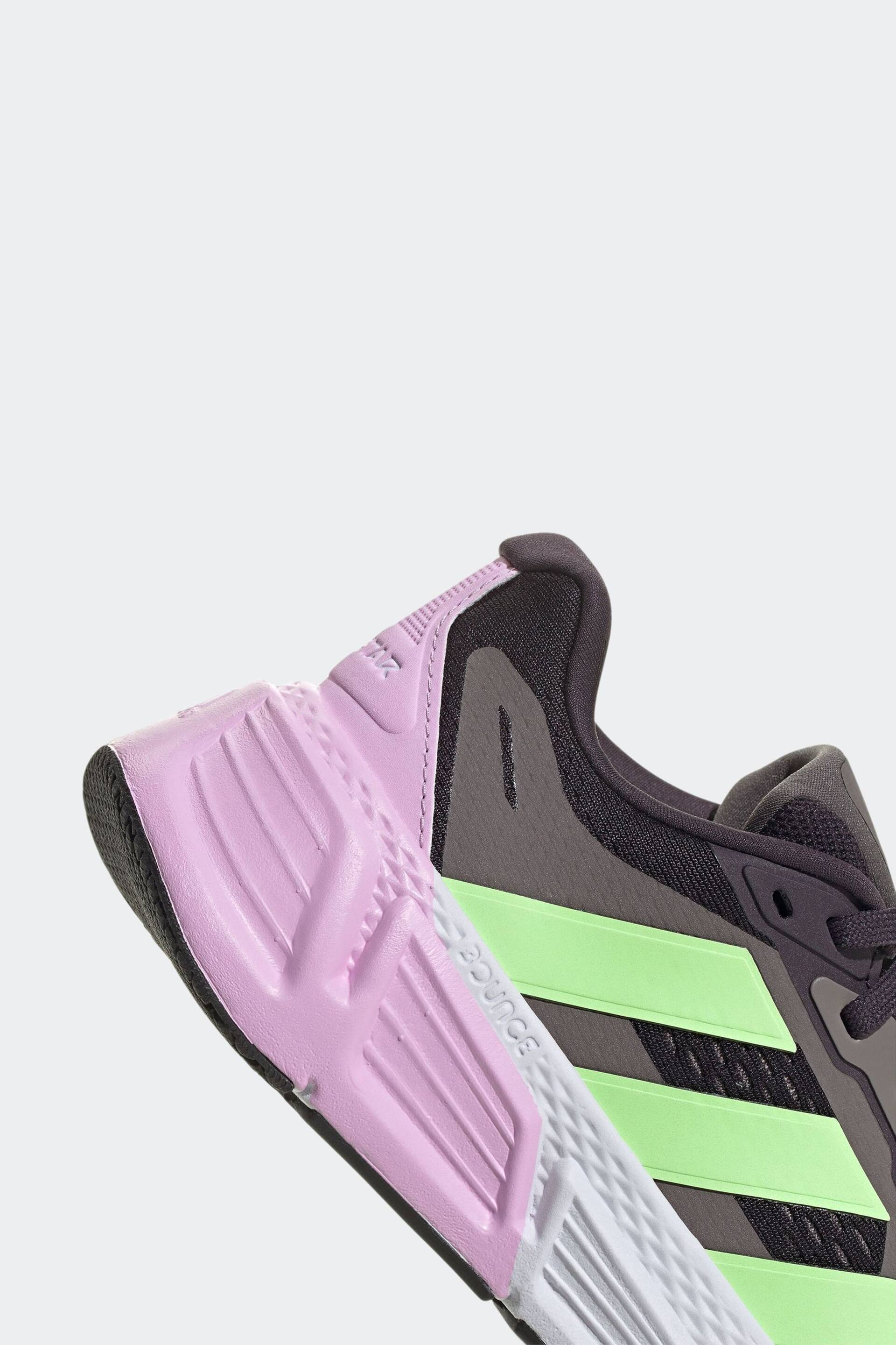 adidas Purple Questar Trainers - Image 7 of 8