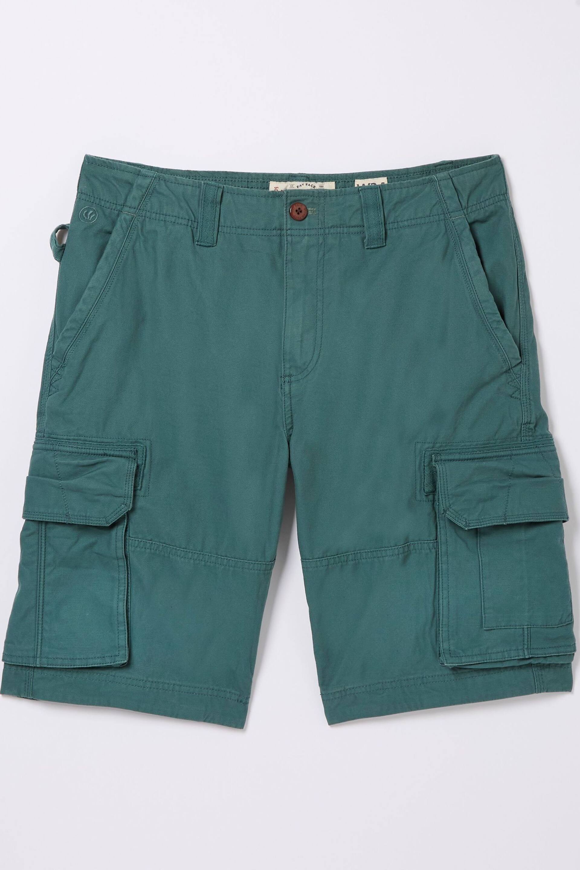 FatFace Green Cargo Shorts - Image 5 of 5