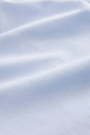 Blue Slim Fit Trimmed Formal Shirt - Image 7 of 7