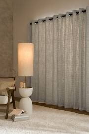 Natural Cosy Texture Super Thermal Eyelet Curtains - Image 2 of 6