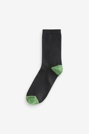 Black Ankle Socks 4 Pack - Image 4 of 5