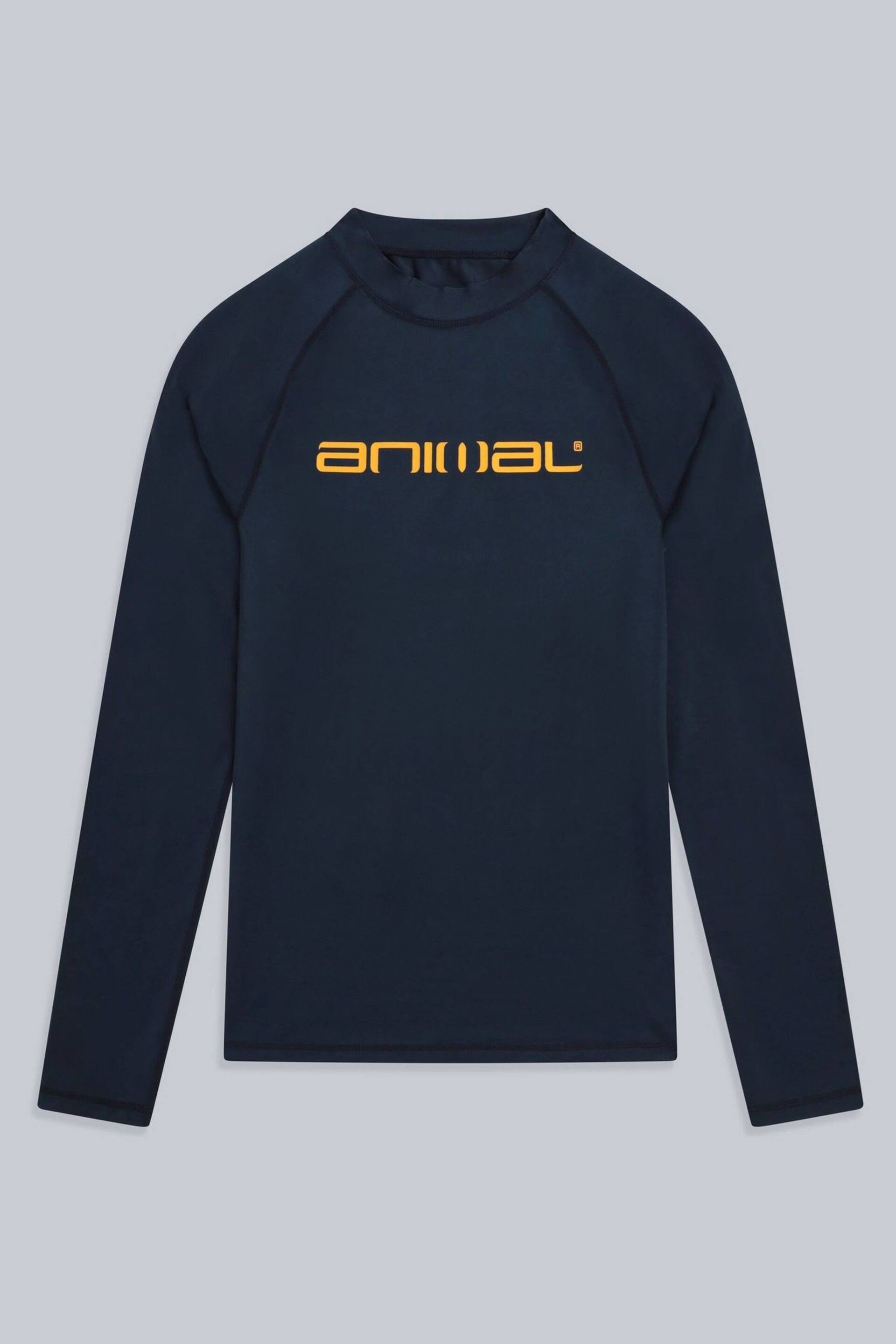 Animal Mens Sonny Logo Rash Vest - Image 6 of 7