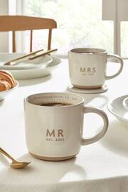 White Established MR In 2024 Wedding Mug - Image 3 of 7