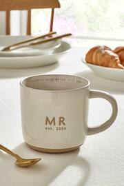 White Established MR In 2024 Wedding Mug - Image 4 of 7