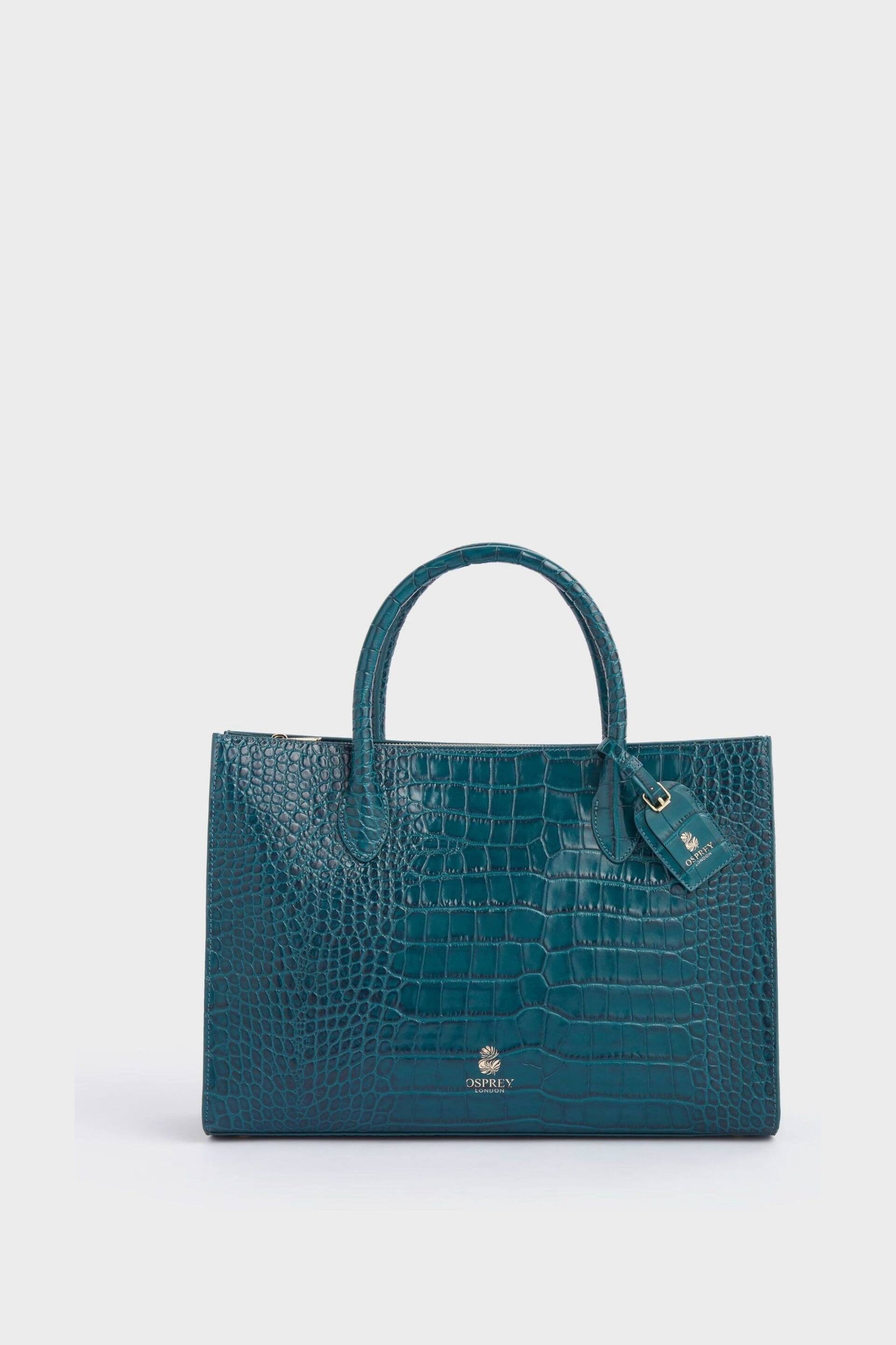 OSPREY LONDON Wentworth Italian Leather Tote - Image 1 of 6