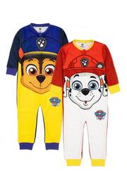 Vanilla Underground Brown Paw Patrol Boys Large Character Placement Print Multi-Pack of 2 Onesie - Image 1 of 4