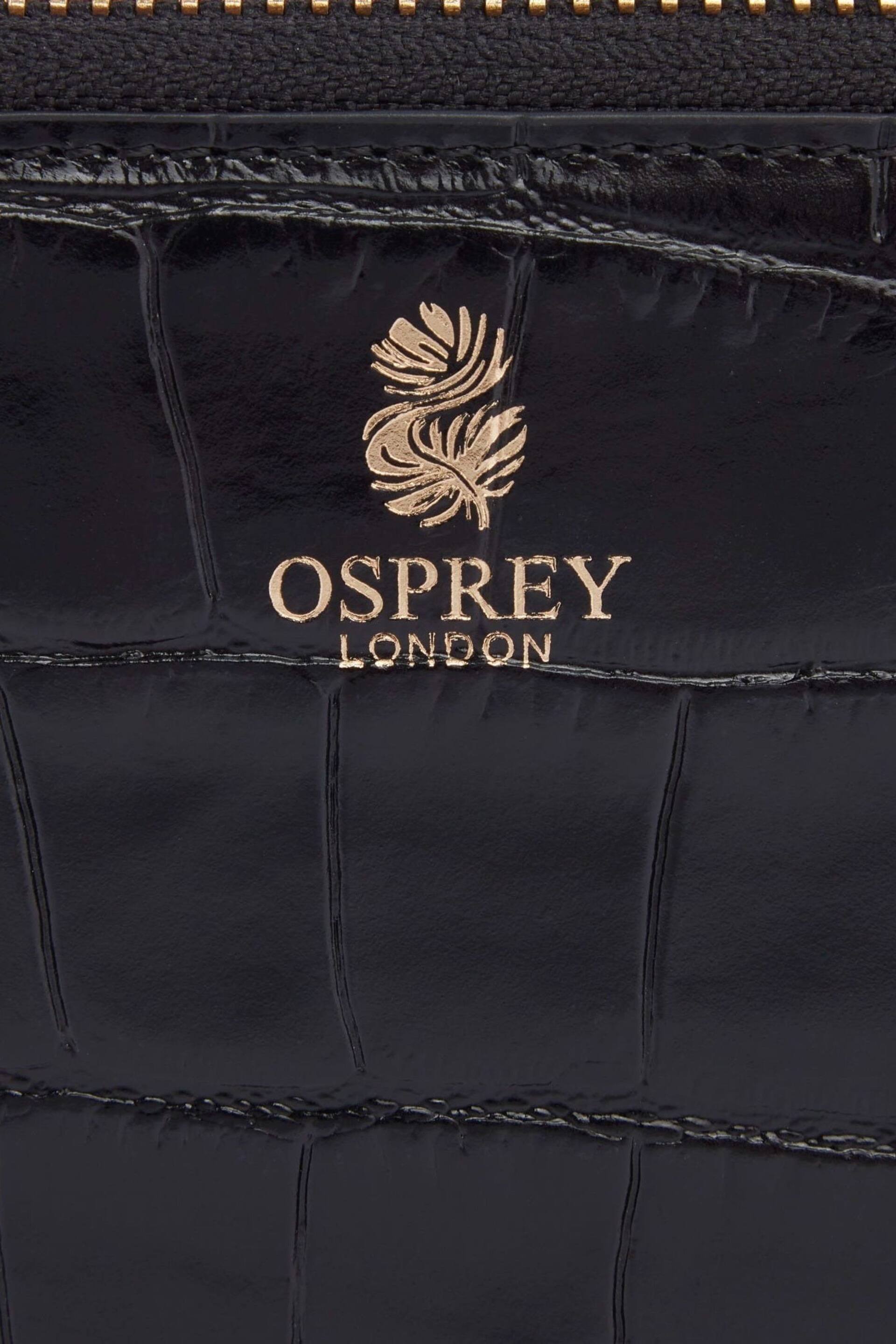 OSPREY LONDON Wentworth Italian Leather Medium Zip Purse - Image 6 of 6