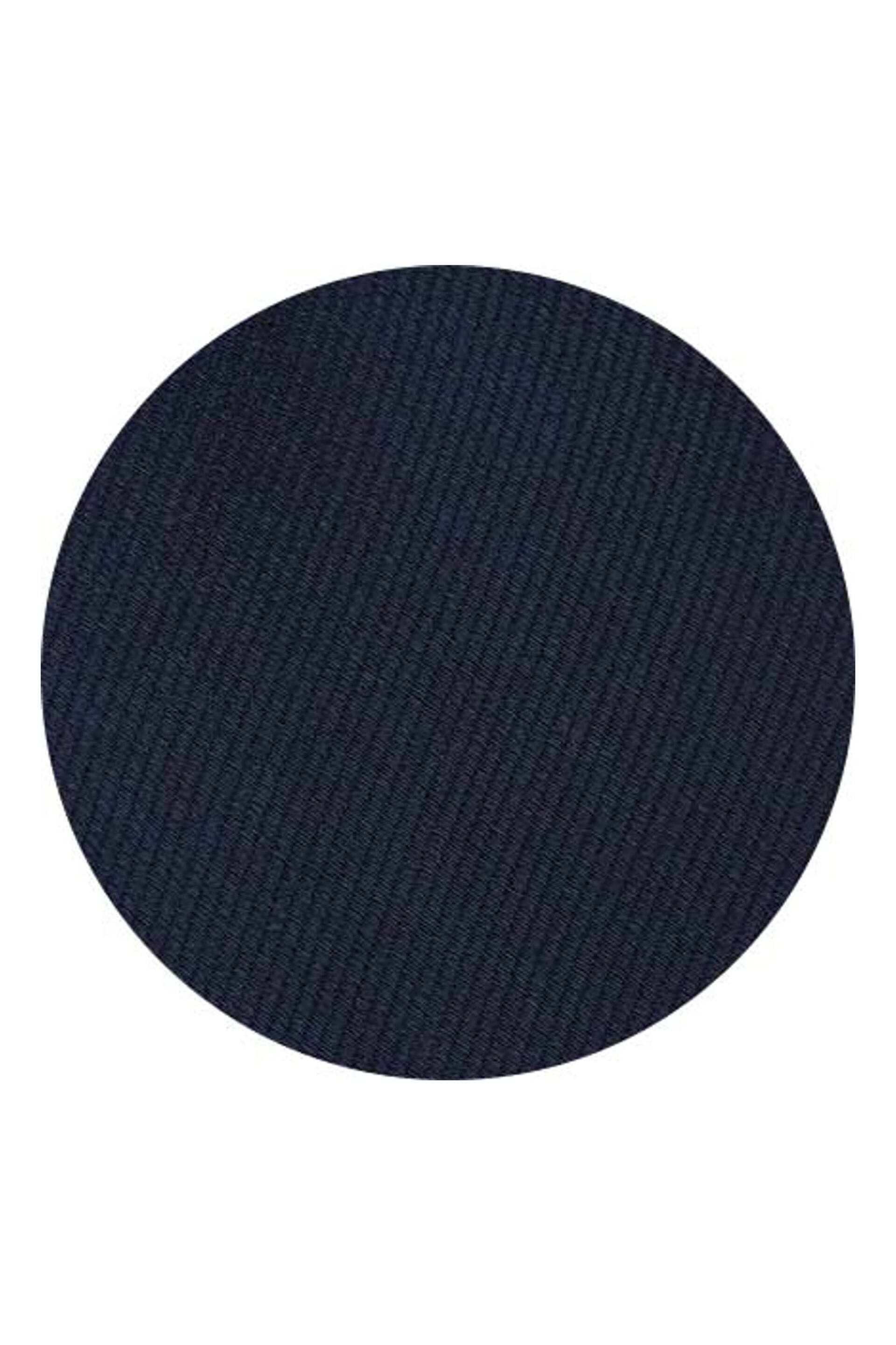 Savile Row Company Navy Fine Twill Skinny Silk Tie - Image 2 of 4