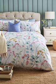 Pastel Isla Watercolour Floral 100% Cotton Duvet Cover and Pillowcase Set - Image 1 of 3