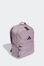 adidas Purple Sport Padded Backpack - Image 3 of 6