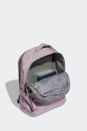 adidas Purple Sport Padded Backpack - Image 4 of 6