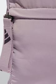 adidas Purple Sport Padded Backpack - Image 5 of 6