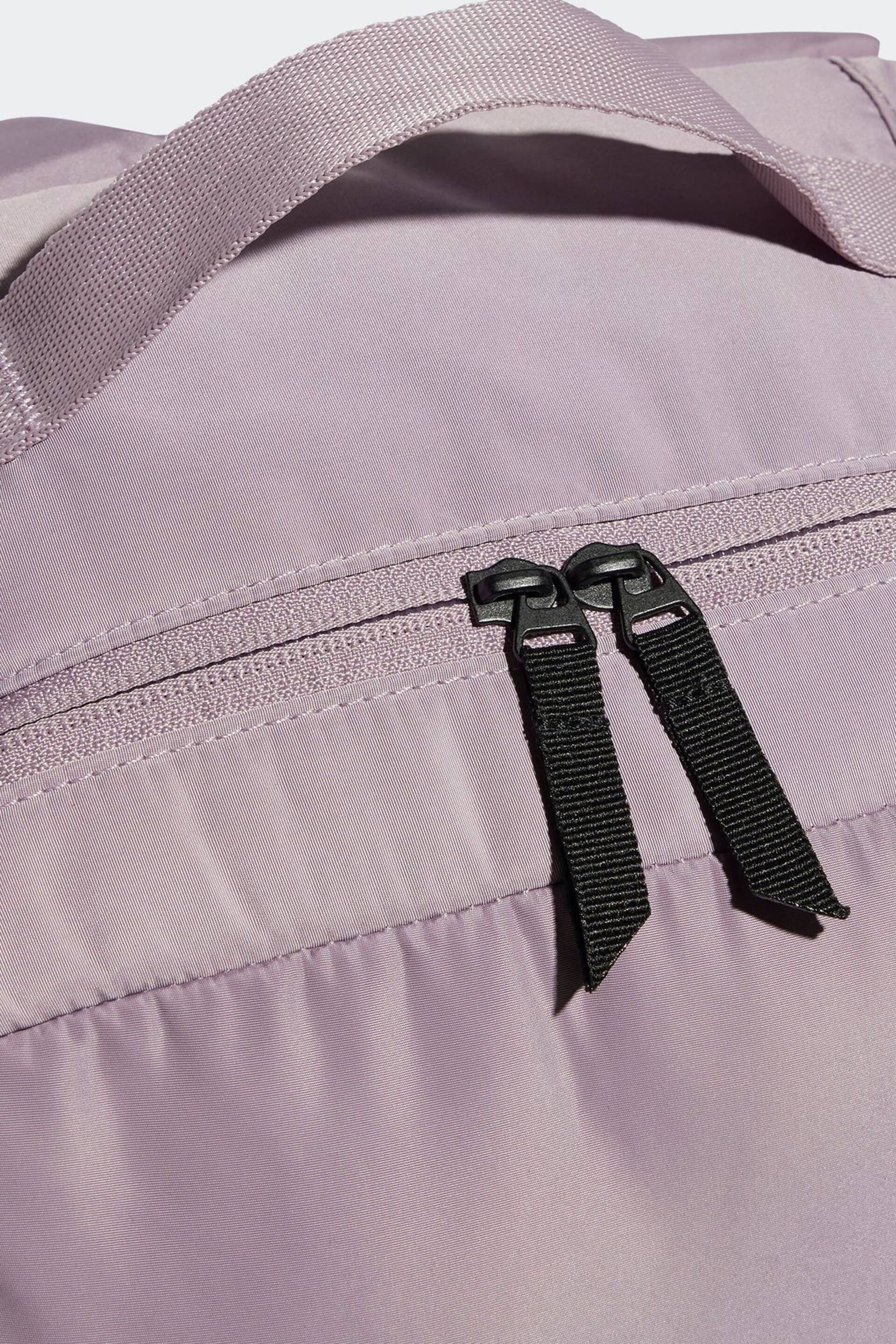 adidas Purple Sport Padded Backpack - Image 6 of 6