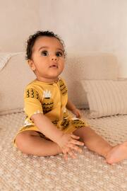 Yellow Pineapple Baby Jersey Romper (0mths-3yrs) - Image 5 of 6