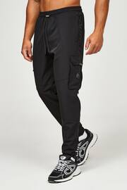 Zavetti Canada Rivelini Cargo Black Trousers - Image 1 of 7