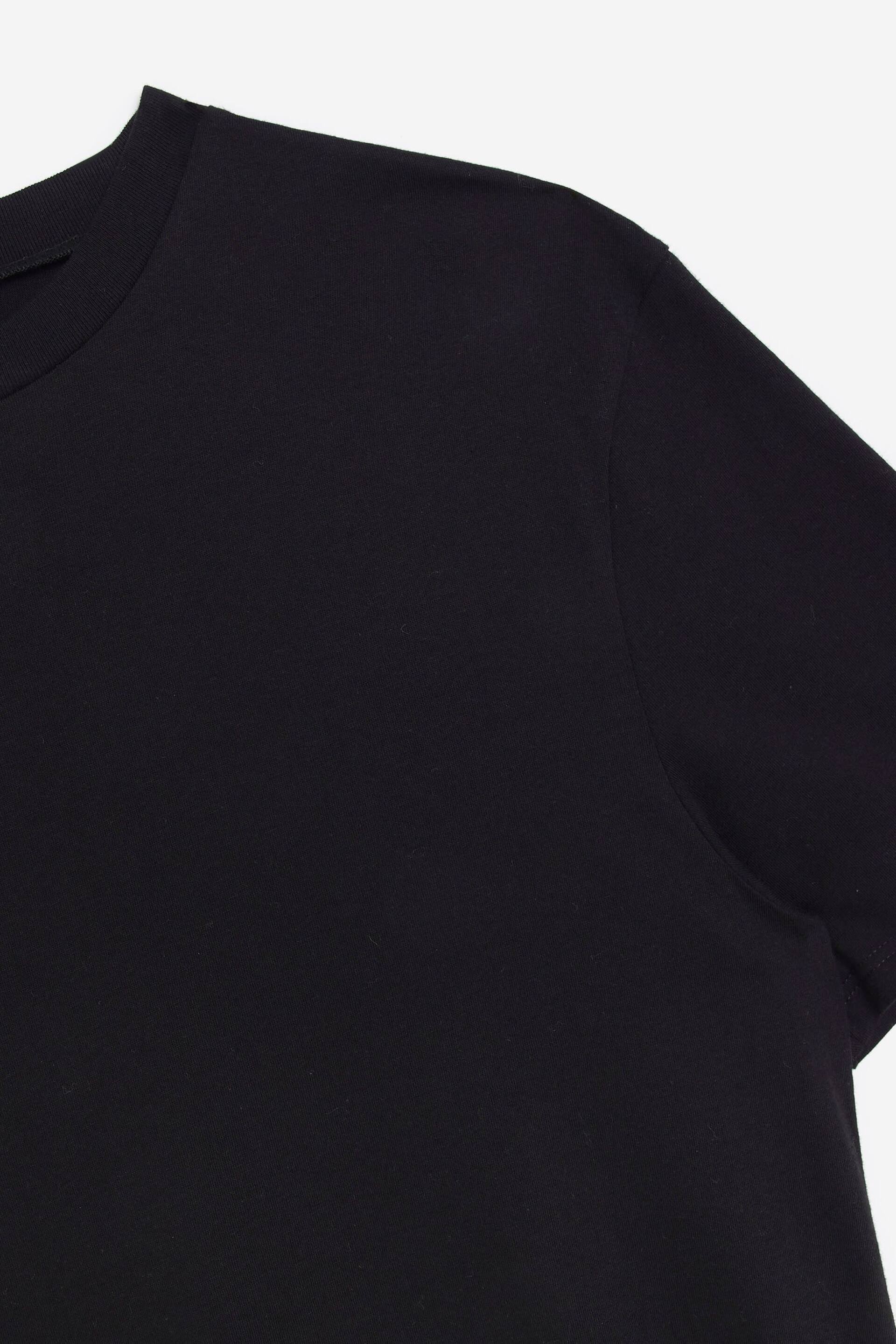 River Island Black Slim Fit T-Shirt - Image 4 of 4