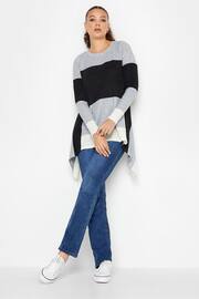 Long Tall Sally Grey Knitted Long Sleeve Top - Image 1 of 3