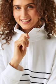 Regatta White Bayletta Half Zip Jumper - Image 5 of 8