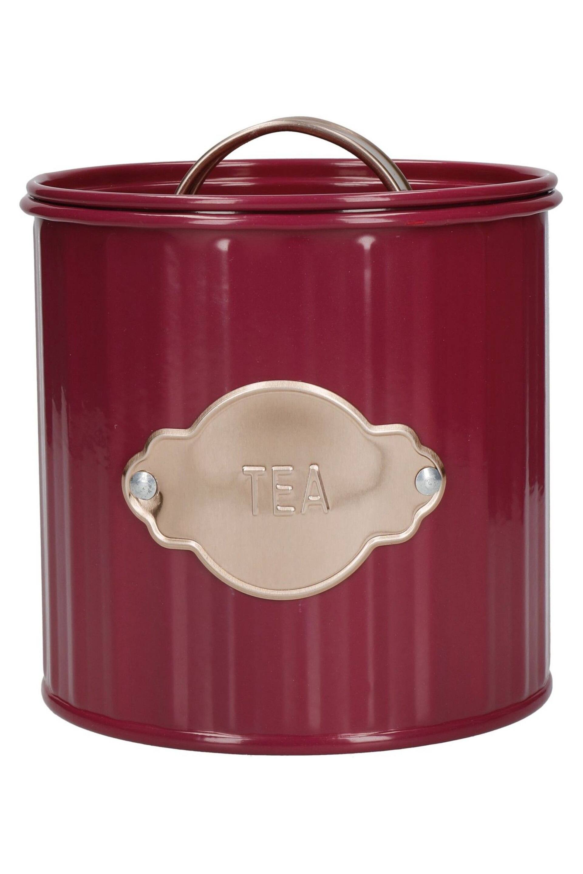 Kitchencraft Burgundy 3 Pieces Storage Canisters - Image 3 of 3