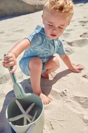 Blue Towelling All-In-One (3mths-7yrs) - Image 2 of 7