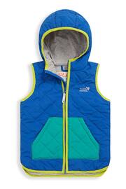 Muddy Puddles Quilted Colourblock Gilet - Image 2 of 3