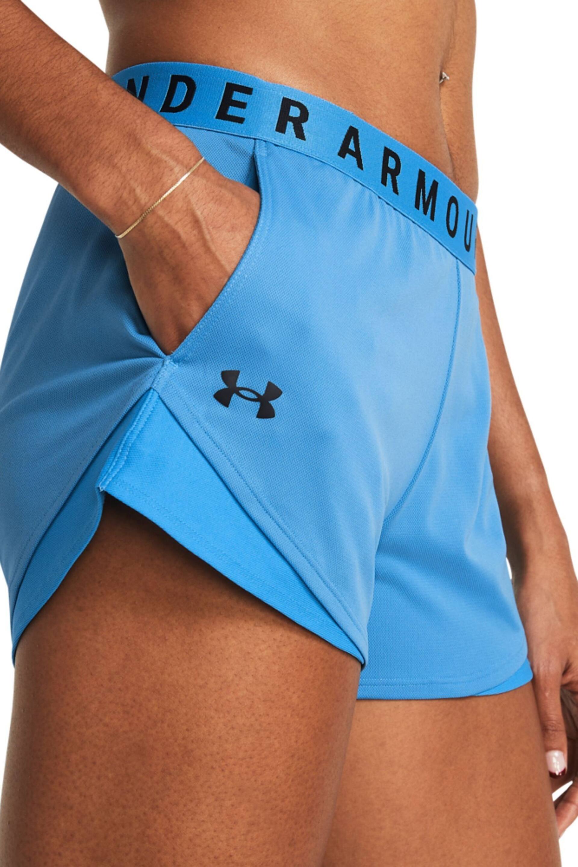 Under Armour Blue Play Up Shorts - Image 4 of 6
