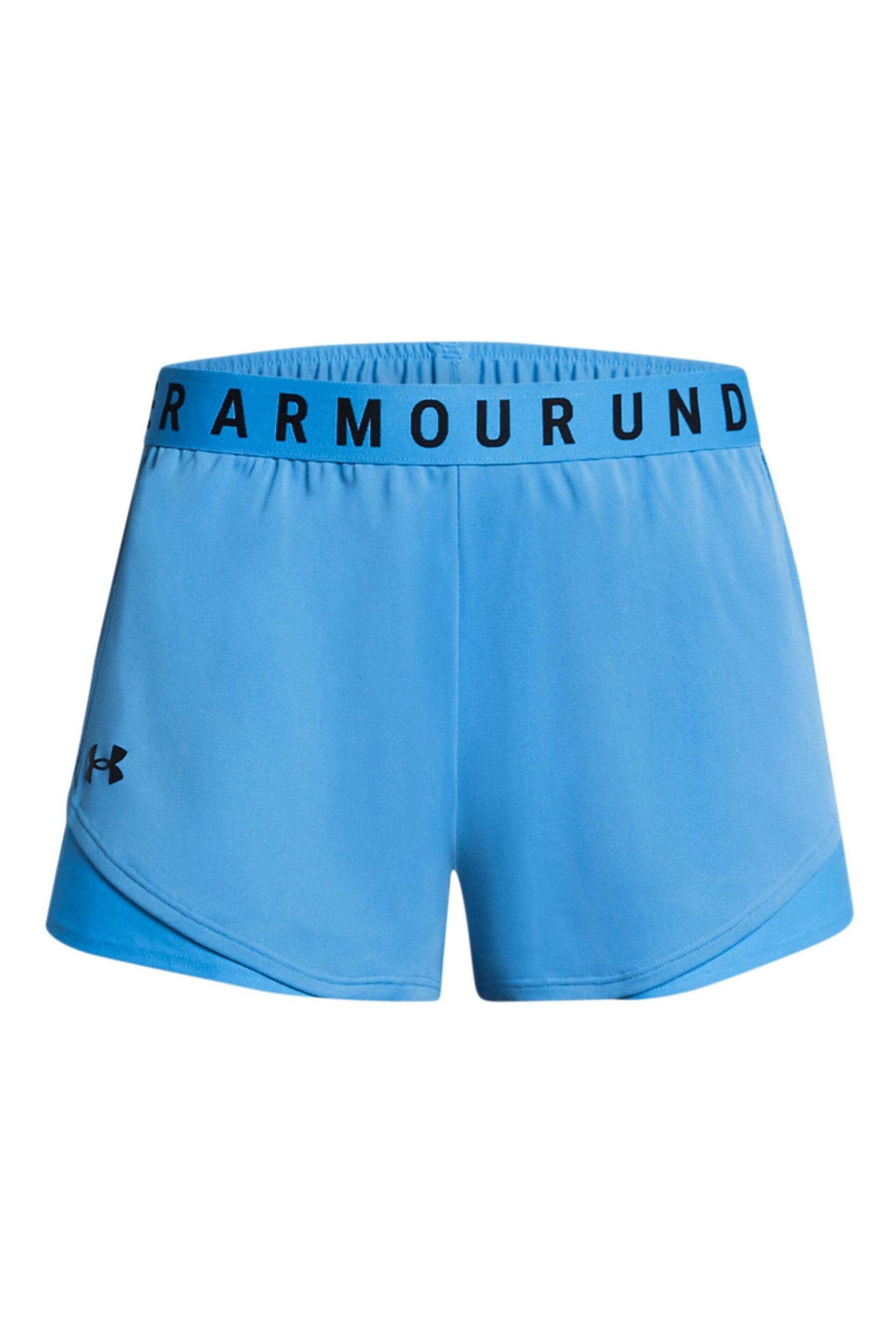 Under Armour Blue Play Up Shorts - Image 5 of 6