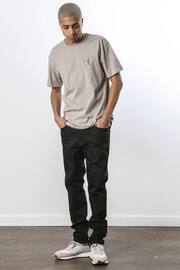Religion Black Tapered Towards The Ankle Slim Fit Jeans - Image 4 of 4
