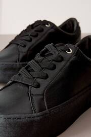 Black Signature Leather Chunky Sole Trainers - Image 4 of 6