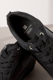 Black Signature Leather Chunky Sole Trainers - Image 5 of 6