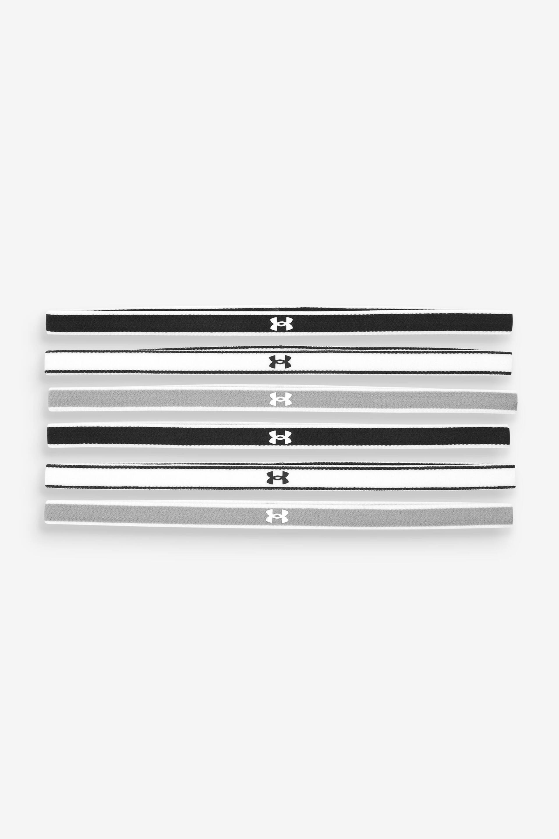 Under Armour Black Mini Headbands 6 Pack - Image 3 of 3