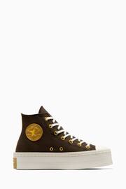 Converse Brown Modern Lift Trainers - Image 1 of 16