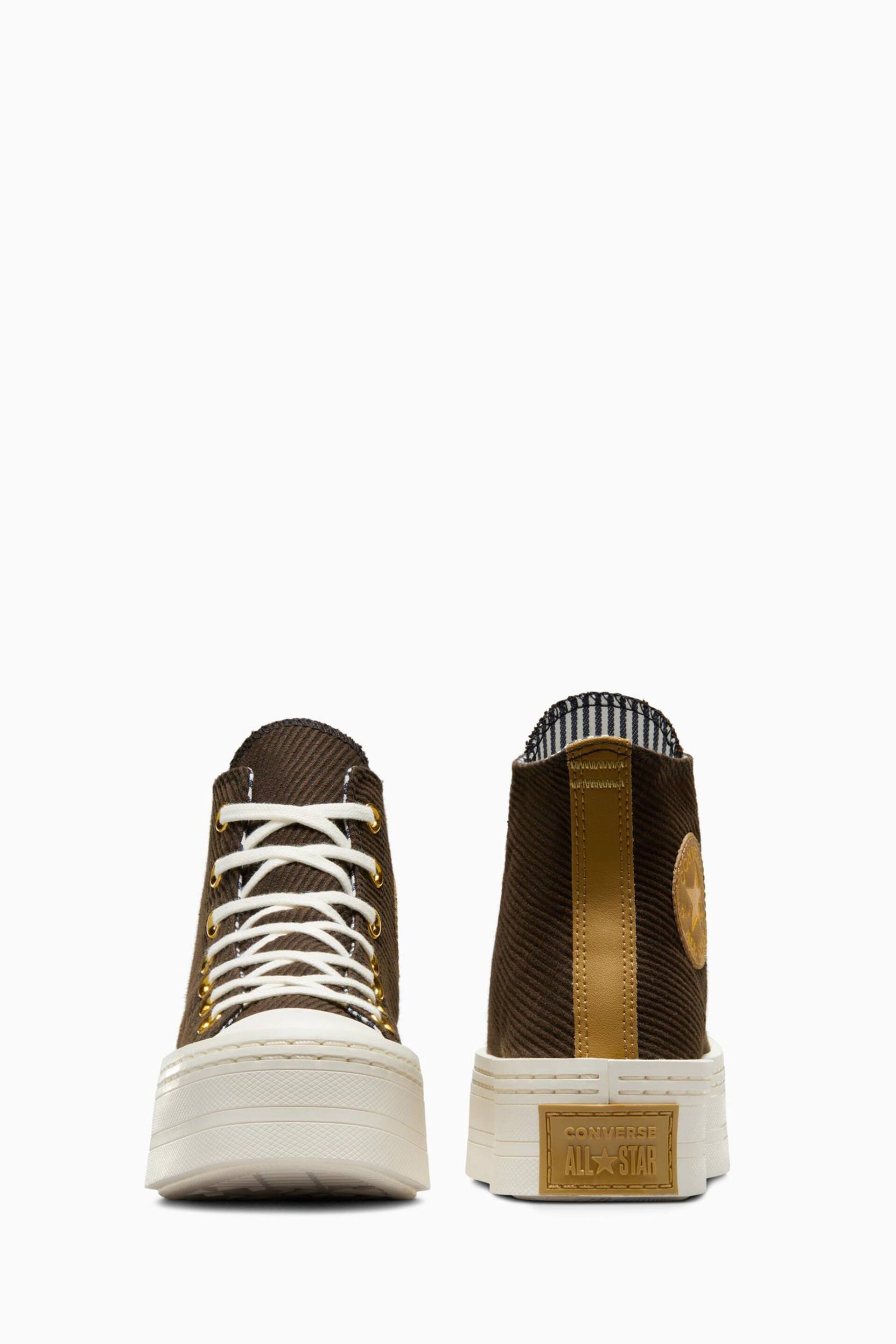 Converse Brown Modern Lift Trainers - Image 6 of 16