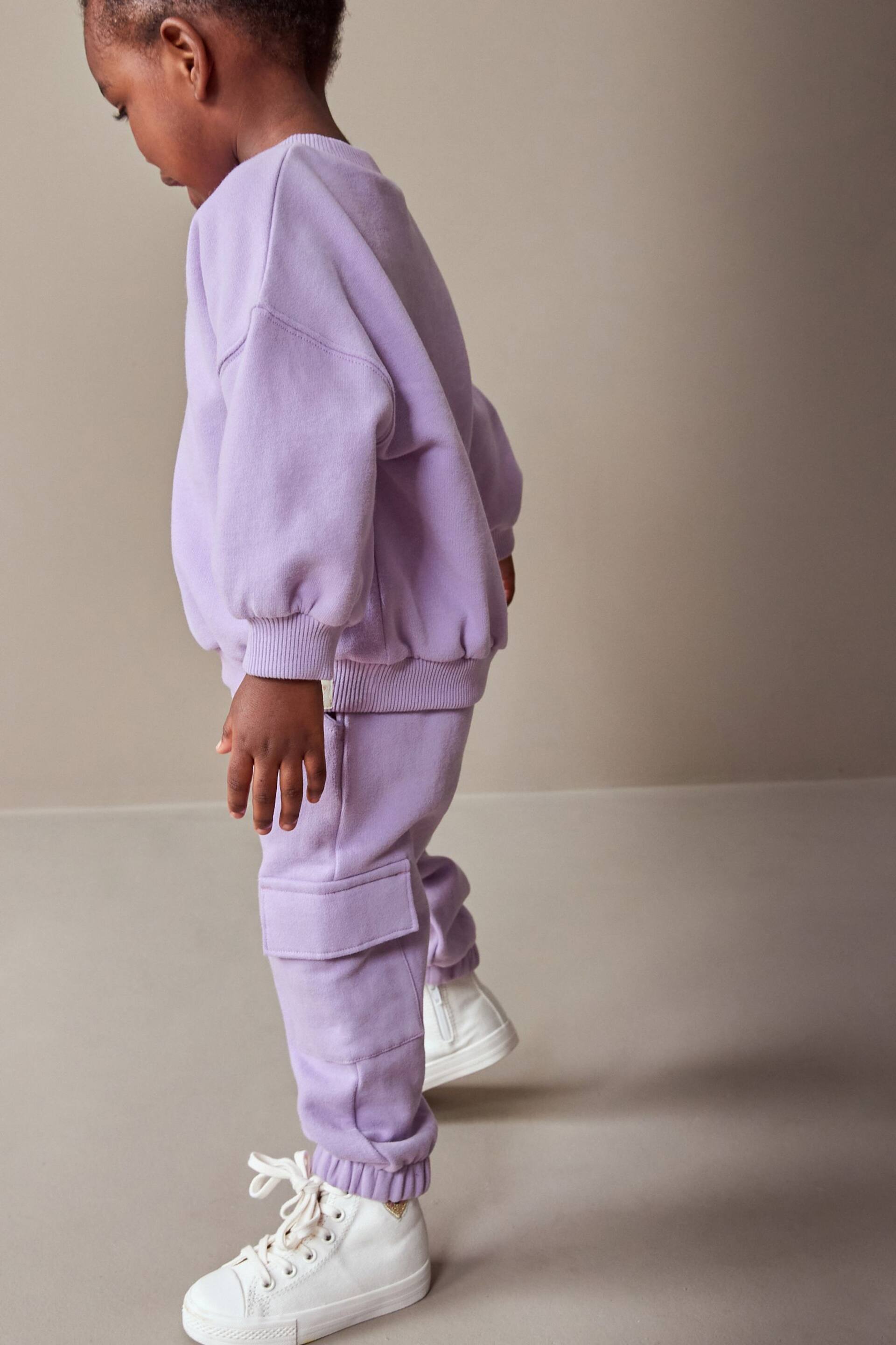 Lilac Sweatshirt (3mths-7yrs) - Image 3 of 7