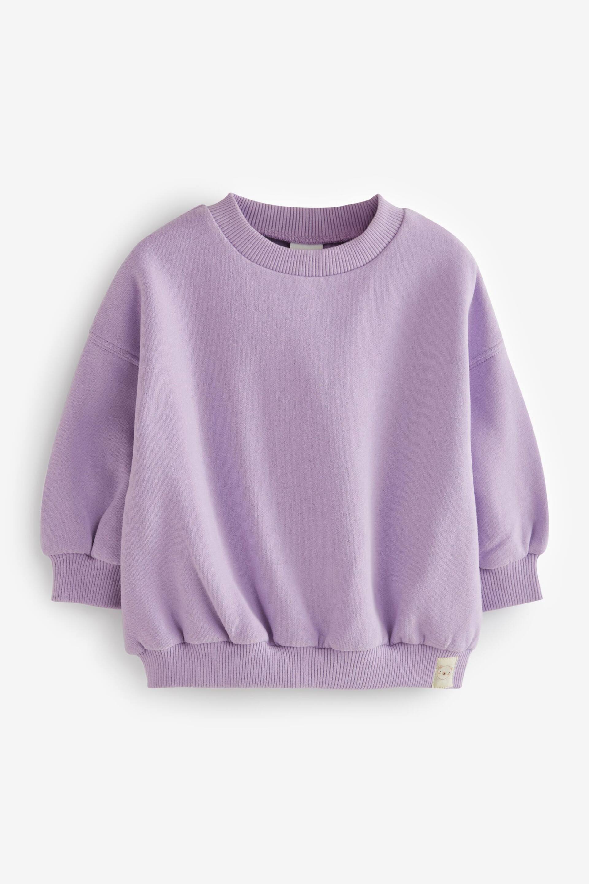 Lilac Sweatshirt (3mths-7yrs) - Image 5 of 7