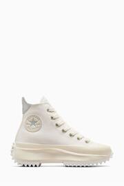 Converse White Run Star Hike Trainers - Image 1 of 2