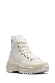 Converse White Run Star Hike Trainers - Image 2 of 2