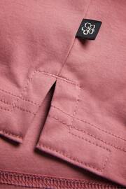 Ted Baker Pink Slim Zeiter Soft Touch Polo Shirt - Image 5 of 5
