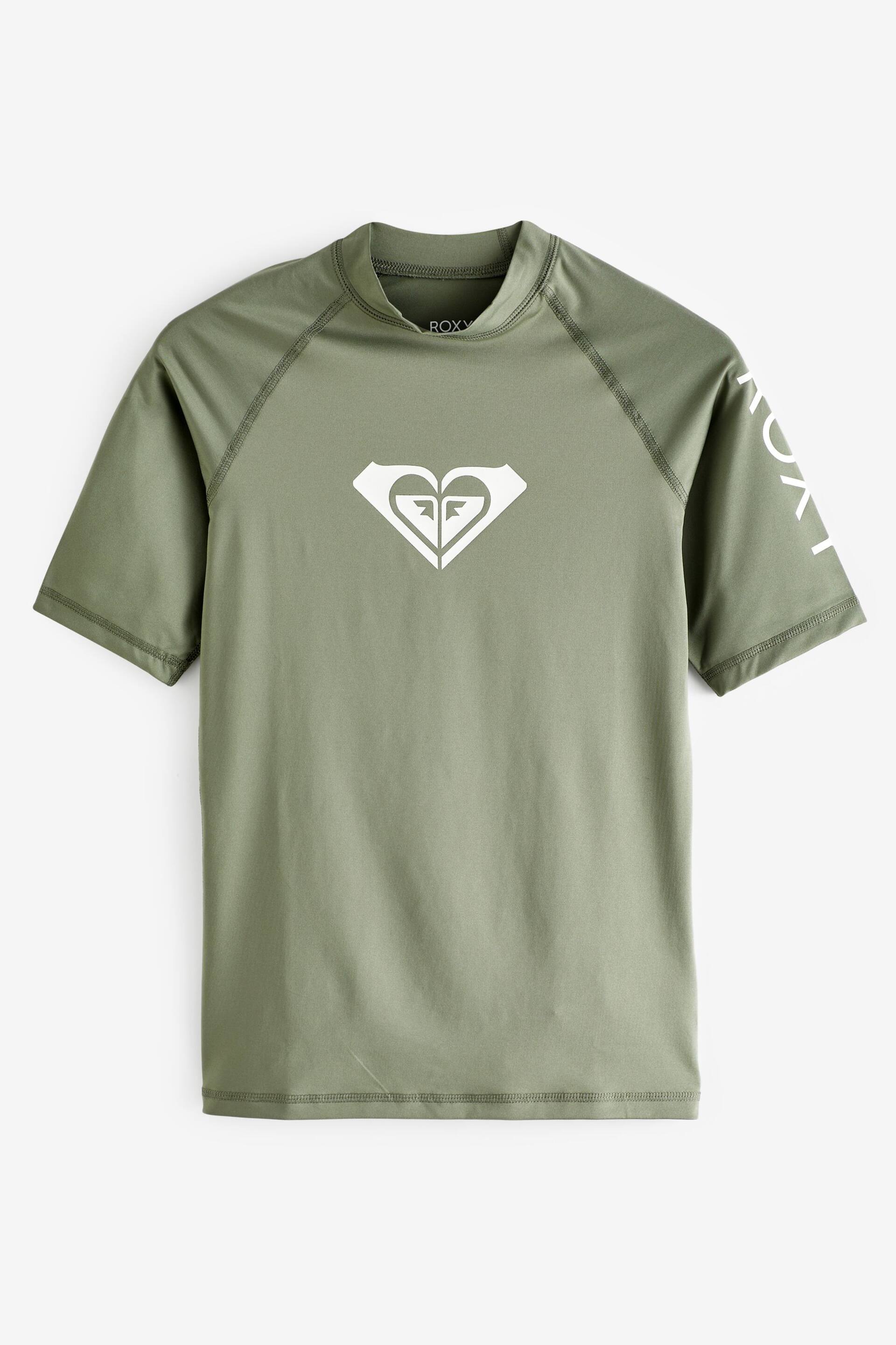 Roxy Whole Hearted Short Sleeve Rash T-Shirt - Image 6 of 6