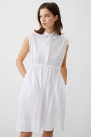 French Connection Rhodes Poplin Shirt Dress - Image 1 of 4