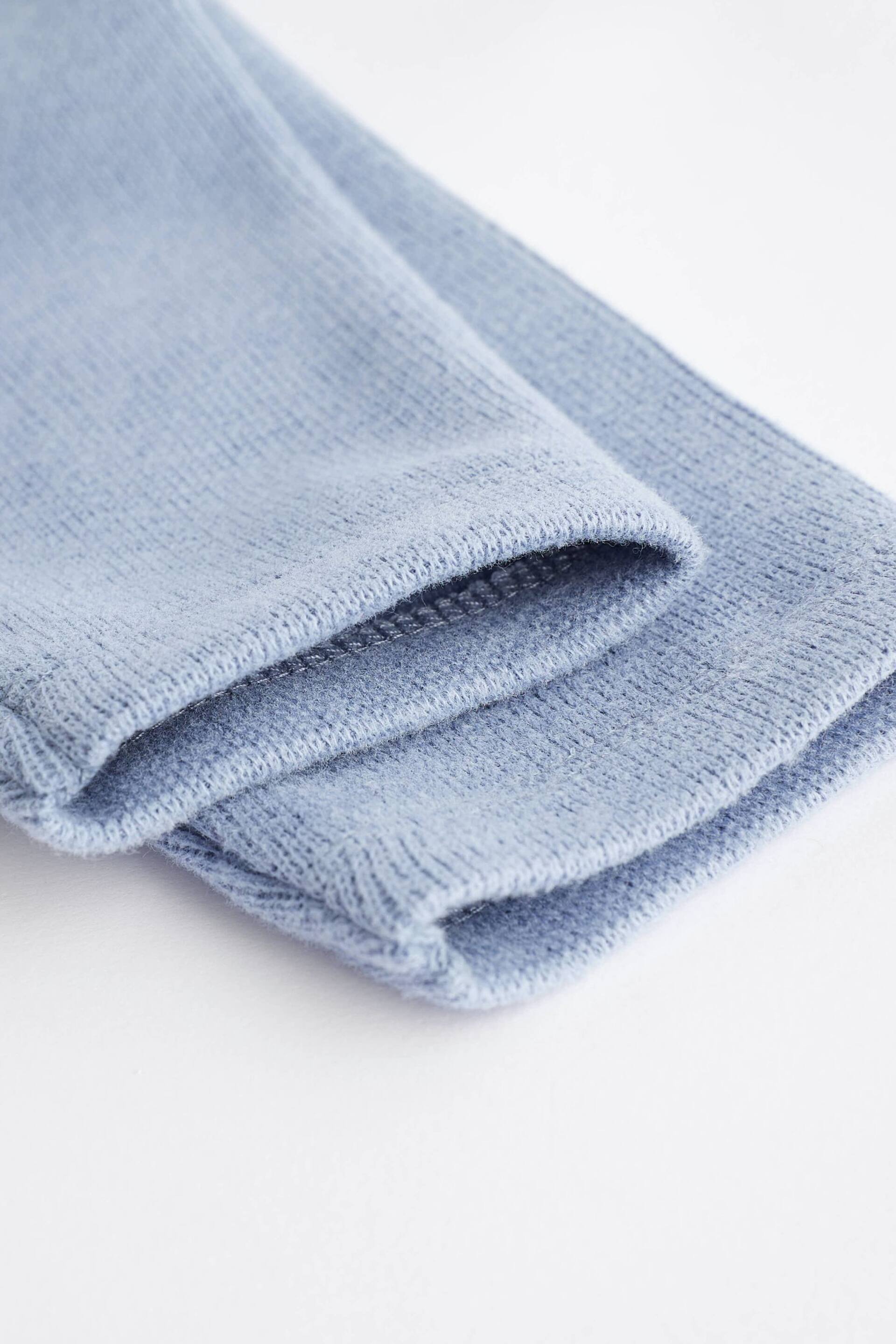 Blue Baby Soft Brushed Cotton Hooded Jacket (0mths-3yrs) - Image 9 of 10