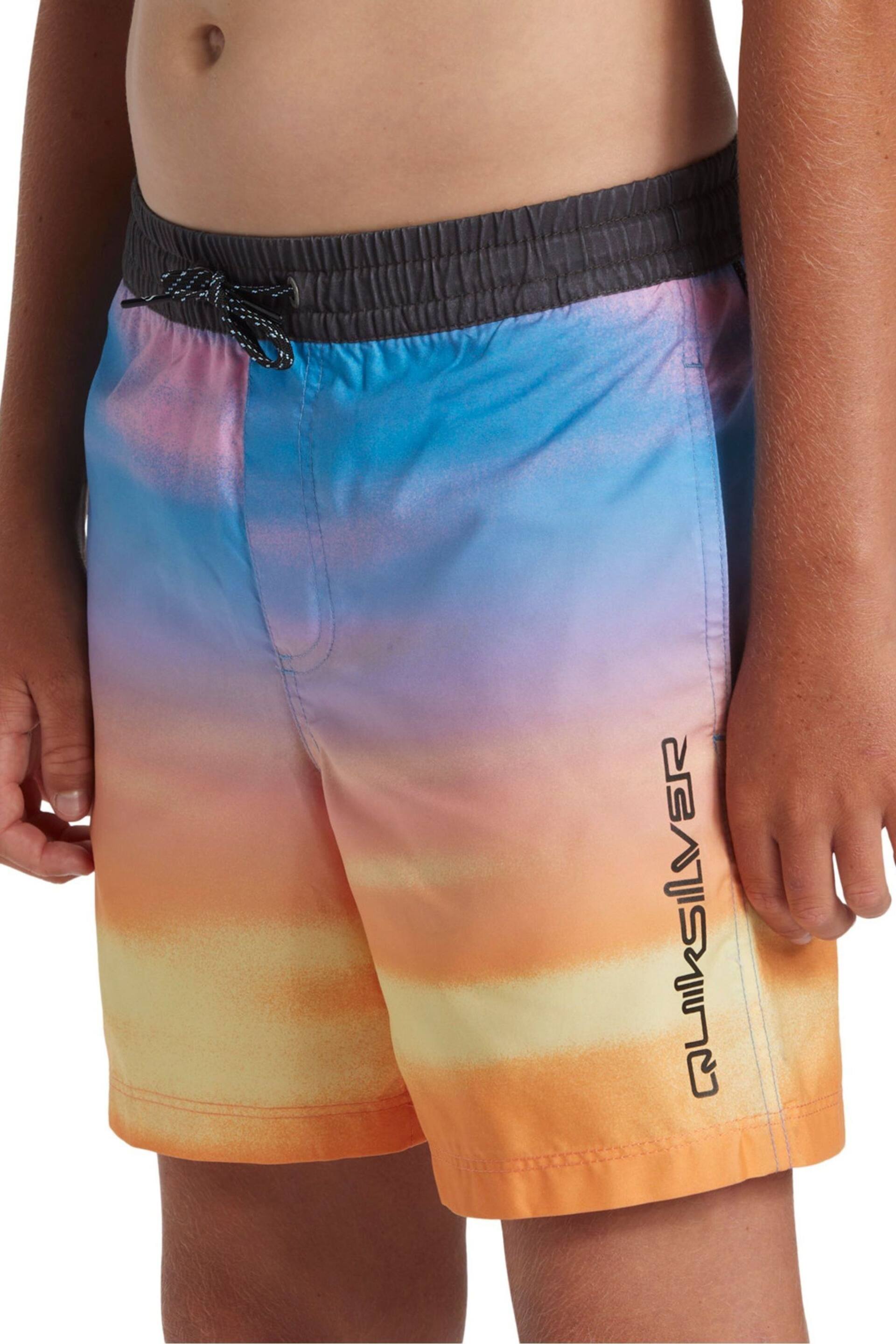 Quiksilver Boys Blue Youth Sunset Everyday Swim Shorts - Image 5 of 7