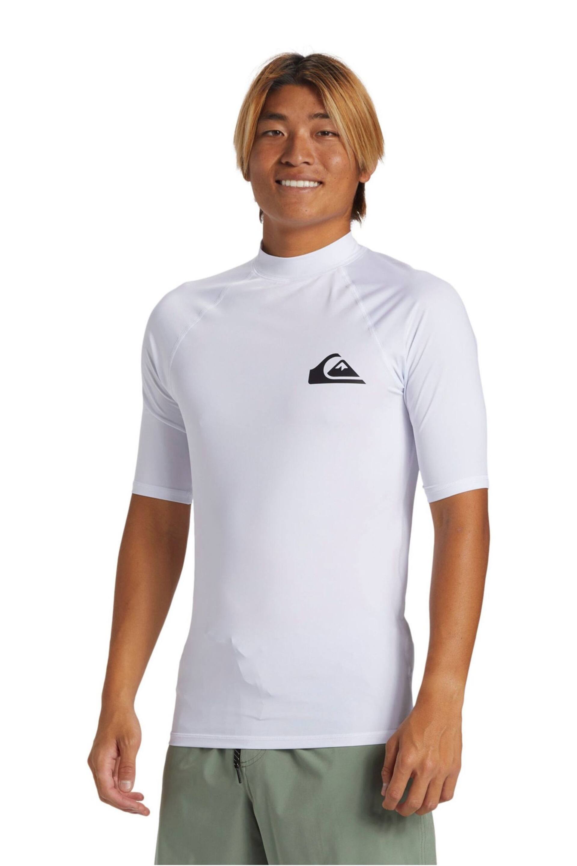 Quiksilver Short Sleeve UPF50 Rash Vest - Image 3 of 6