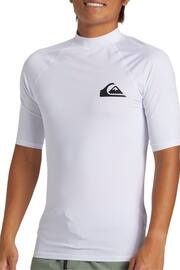 Quiksilver Short Sleeve UPF50 Rash Vest - Image 4 of 6