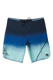 Quiksilver Boys Blue Youth Ombre Surfsilk Swim Shorts - Image 6 of 7