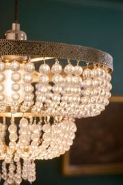 Clear Bamburgh Easy Fit Pendant Lamp Shade - Image 3 of 5