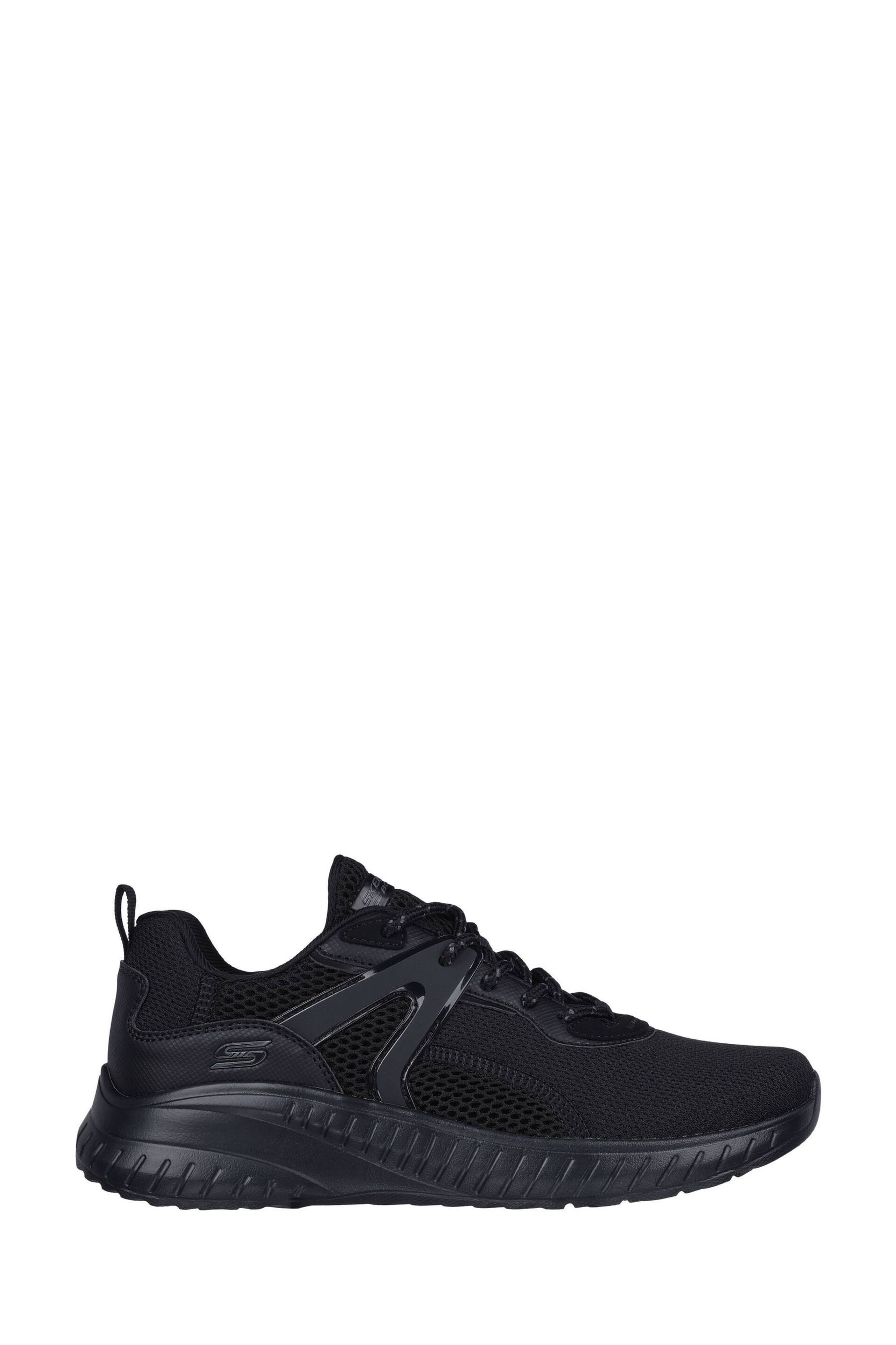 Skechers Black Ladies Bobs Squad Chaos Brilliant Synergy Trainers - Image 1 of 5